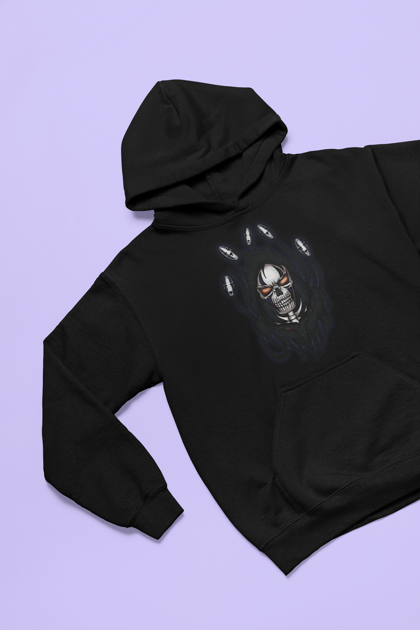 No face hoodie