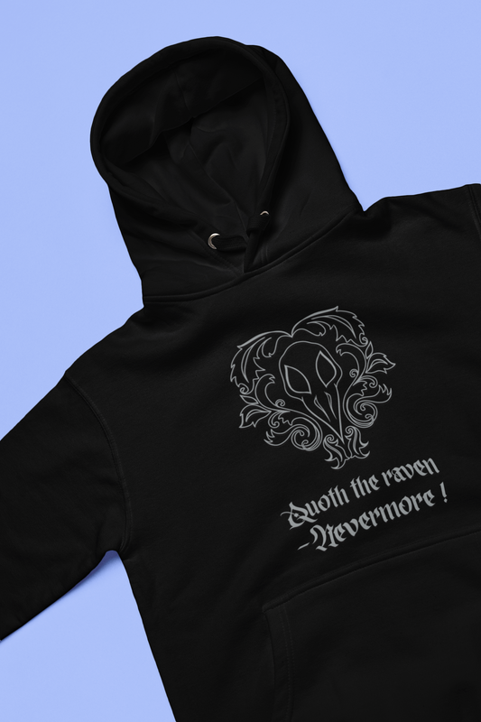 Quoth the raven hoodie