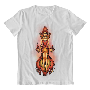 Flame princess shirt