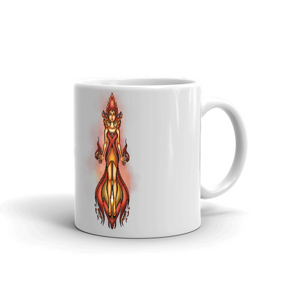 Flame princess mug