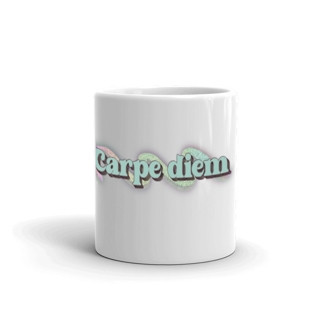 Carpe diem mug