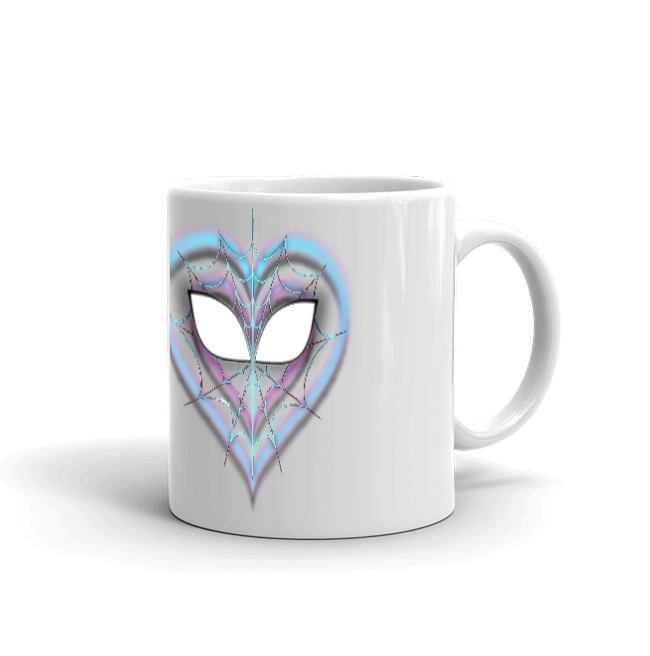 Spiderheart mug