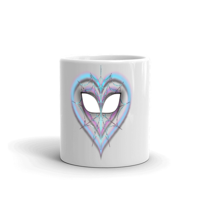 Spiderheart mug