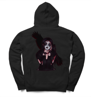 Crow girl hoodie