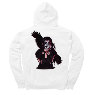 Crow girl hoodie