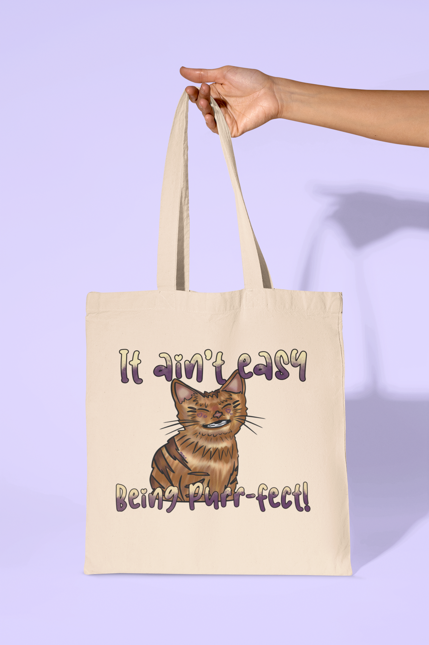 Purrfect totebag!