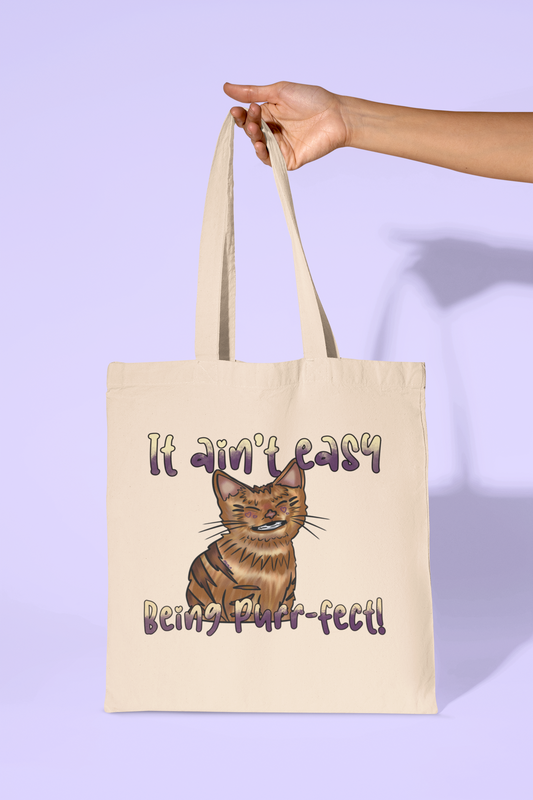 Purrfect totebag!