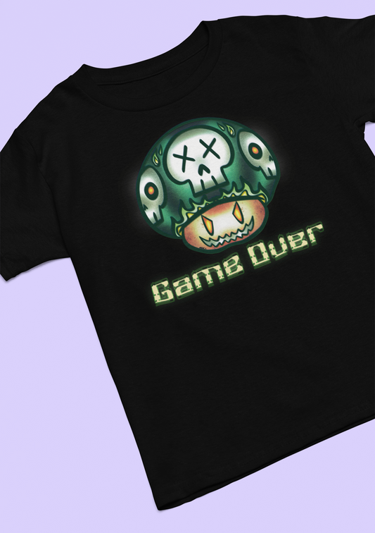 Green mushroom shirt