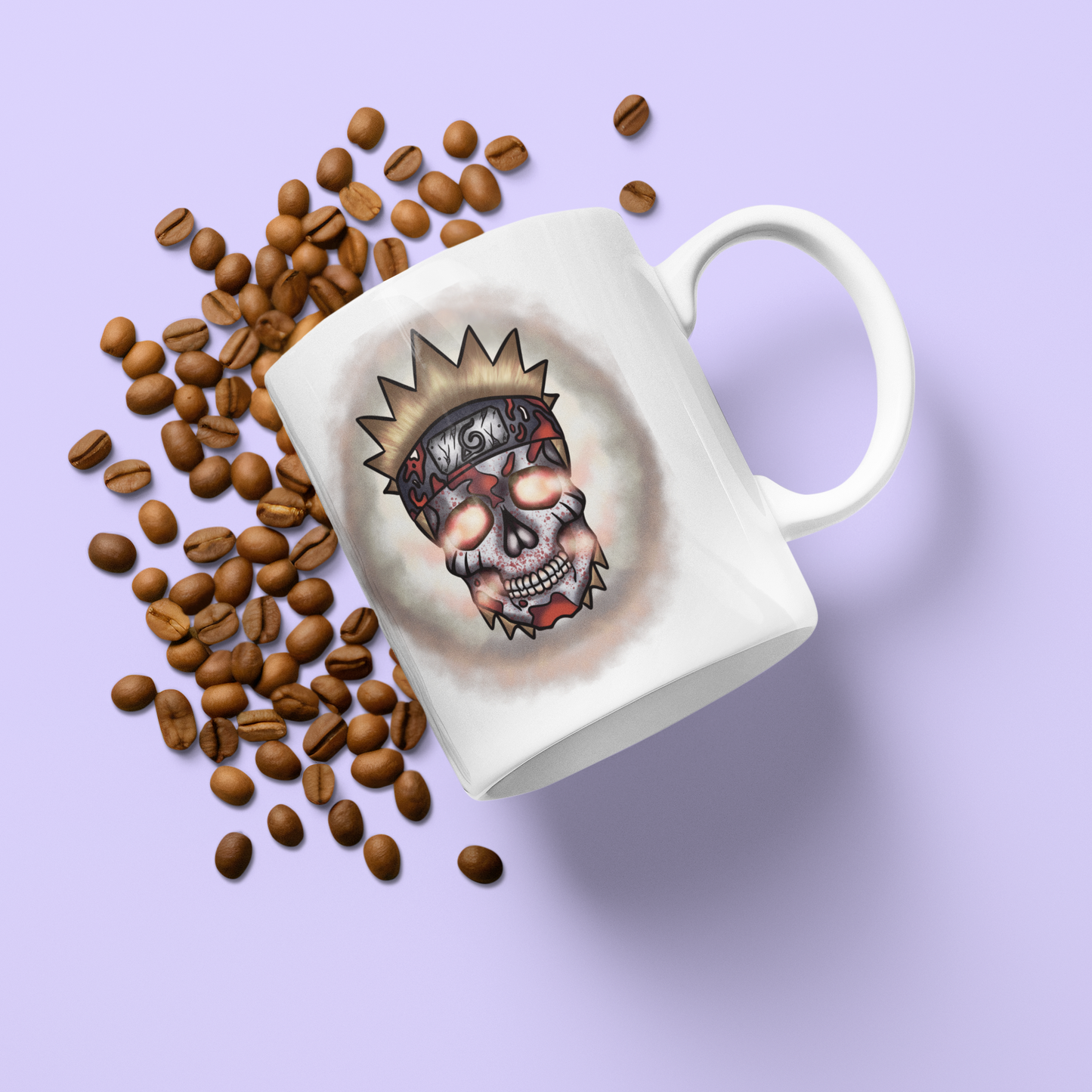Naruto skull mug