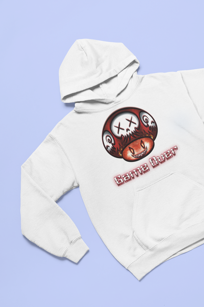 Red mushroom hoodie
