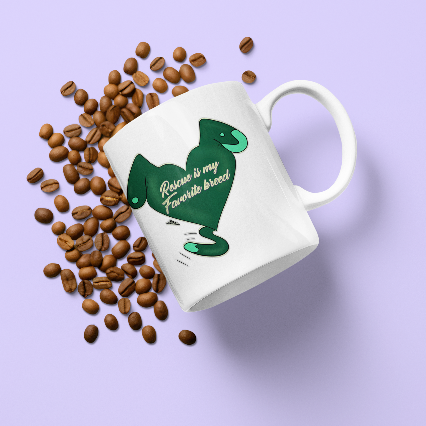 Dog love mug