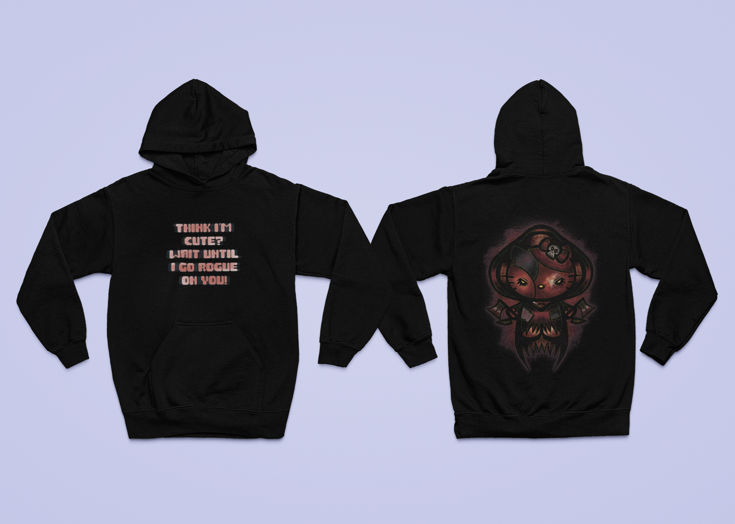 Rogue kitty hoodie