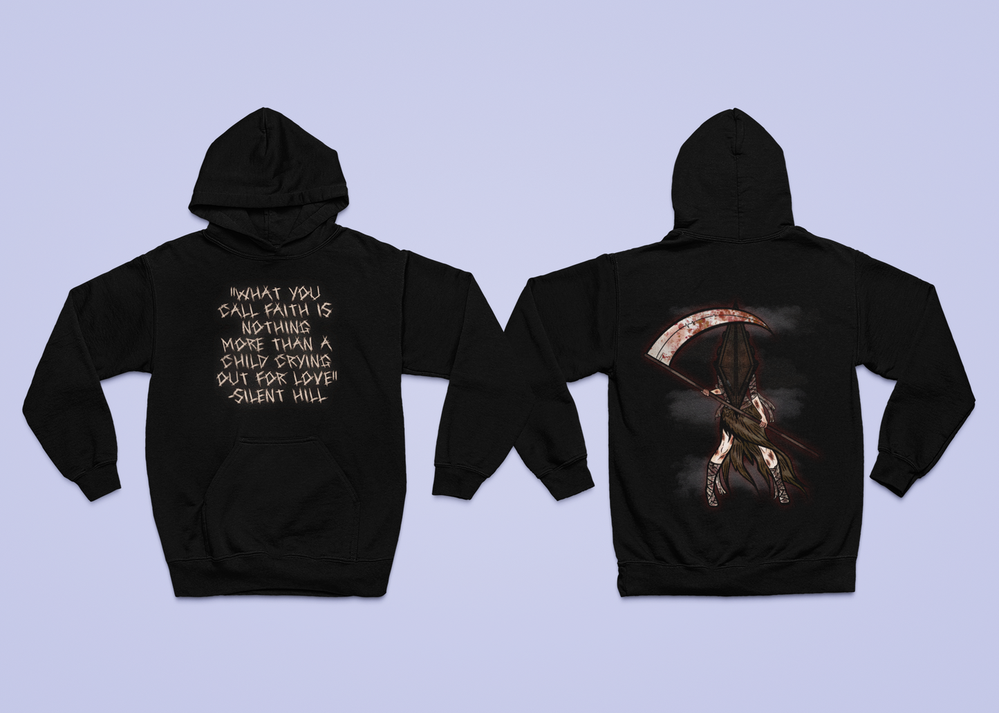 Pyramid head hoodie