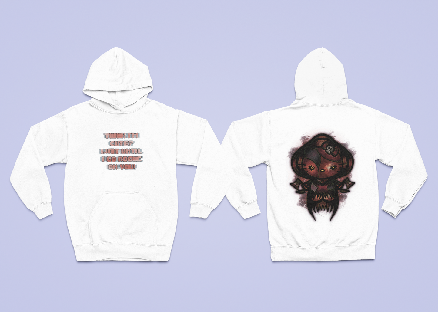 Rogue kitty hoodie