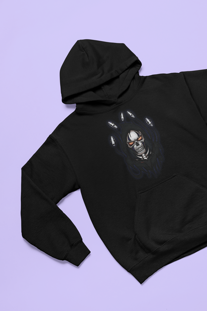 No face hoodie