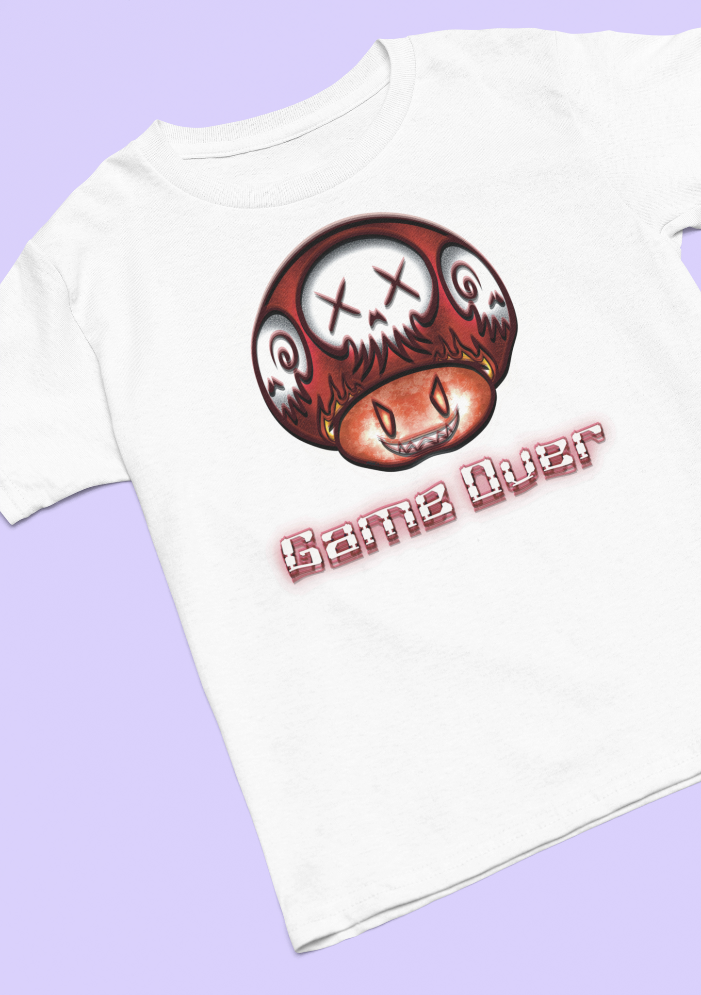 Red mushroom shirt