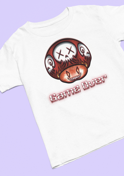 Red mushroom shirt