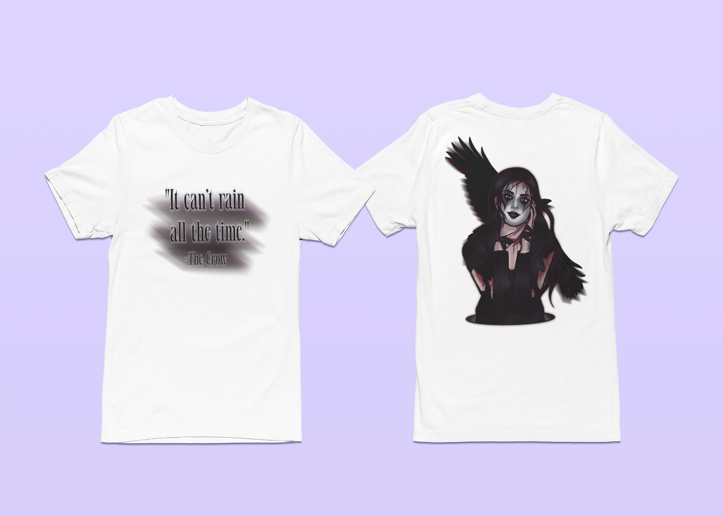 Crow girl shirt