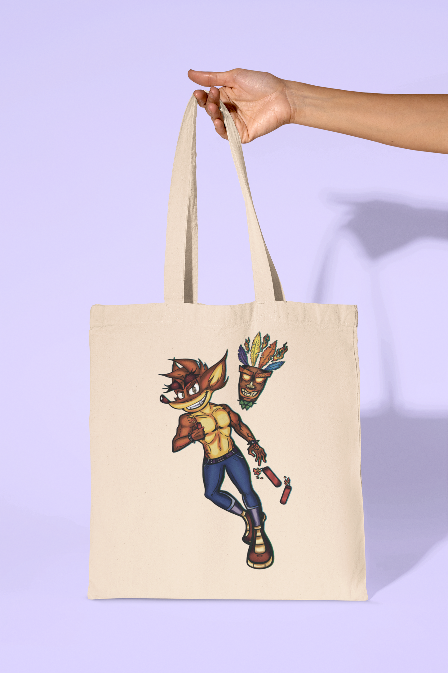 Crash Bandicoot bag