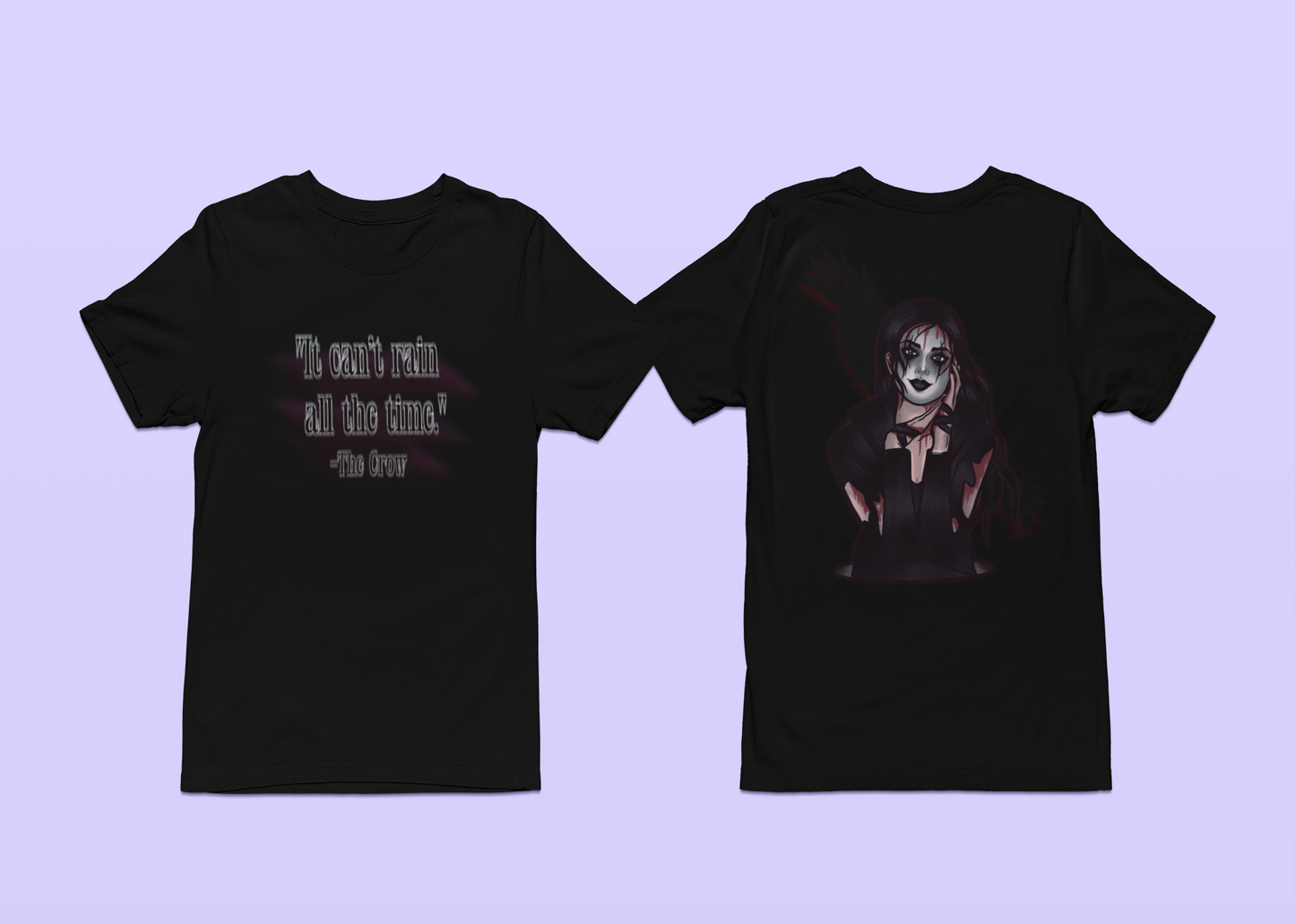 Crow girl shirt