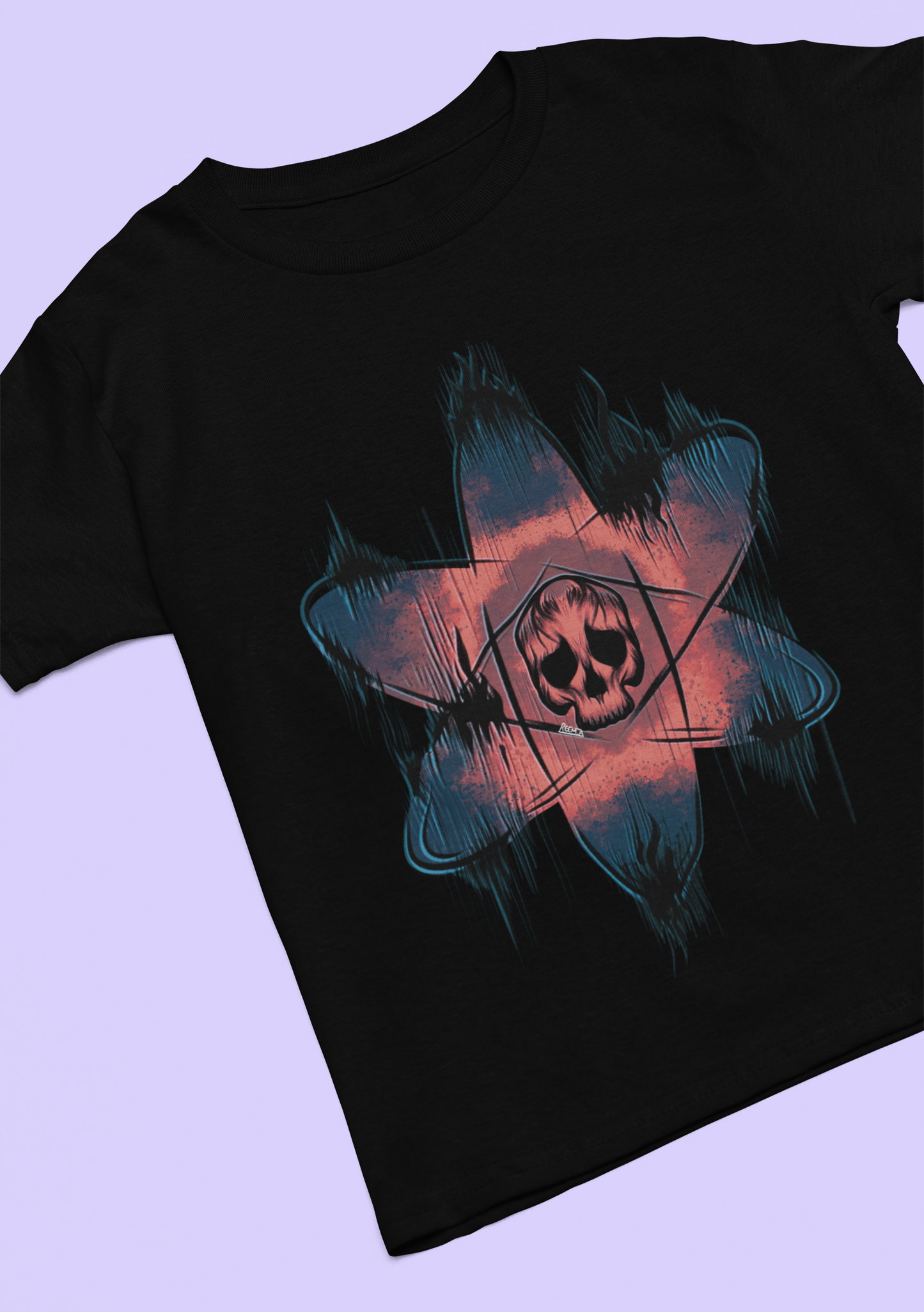 Atomic skull shirt