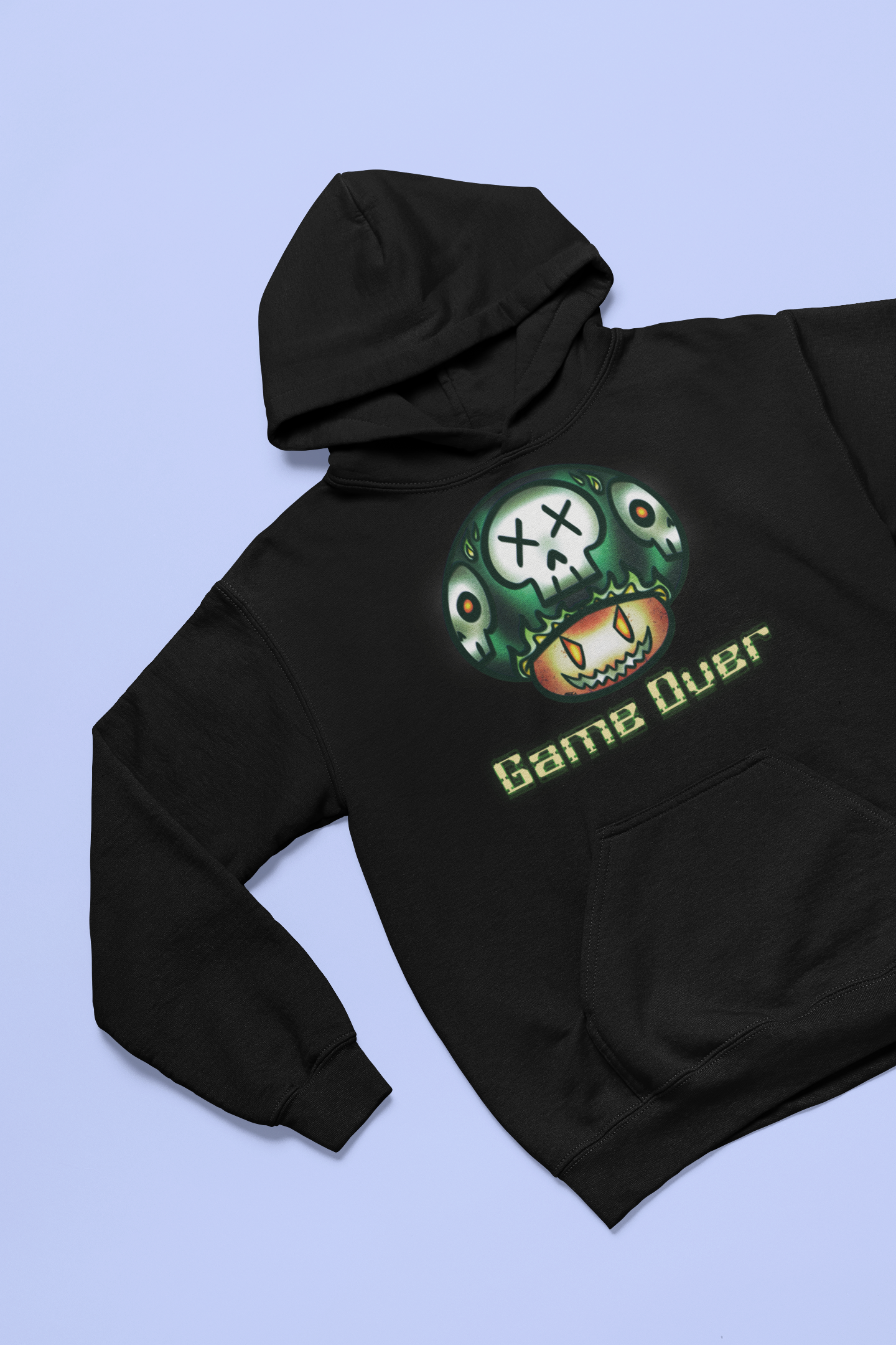 Green mushroom hoodie