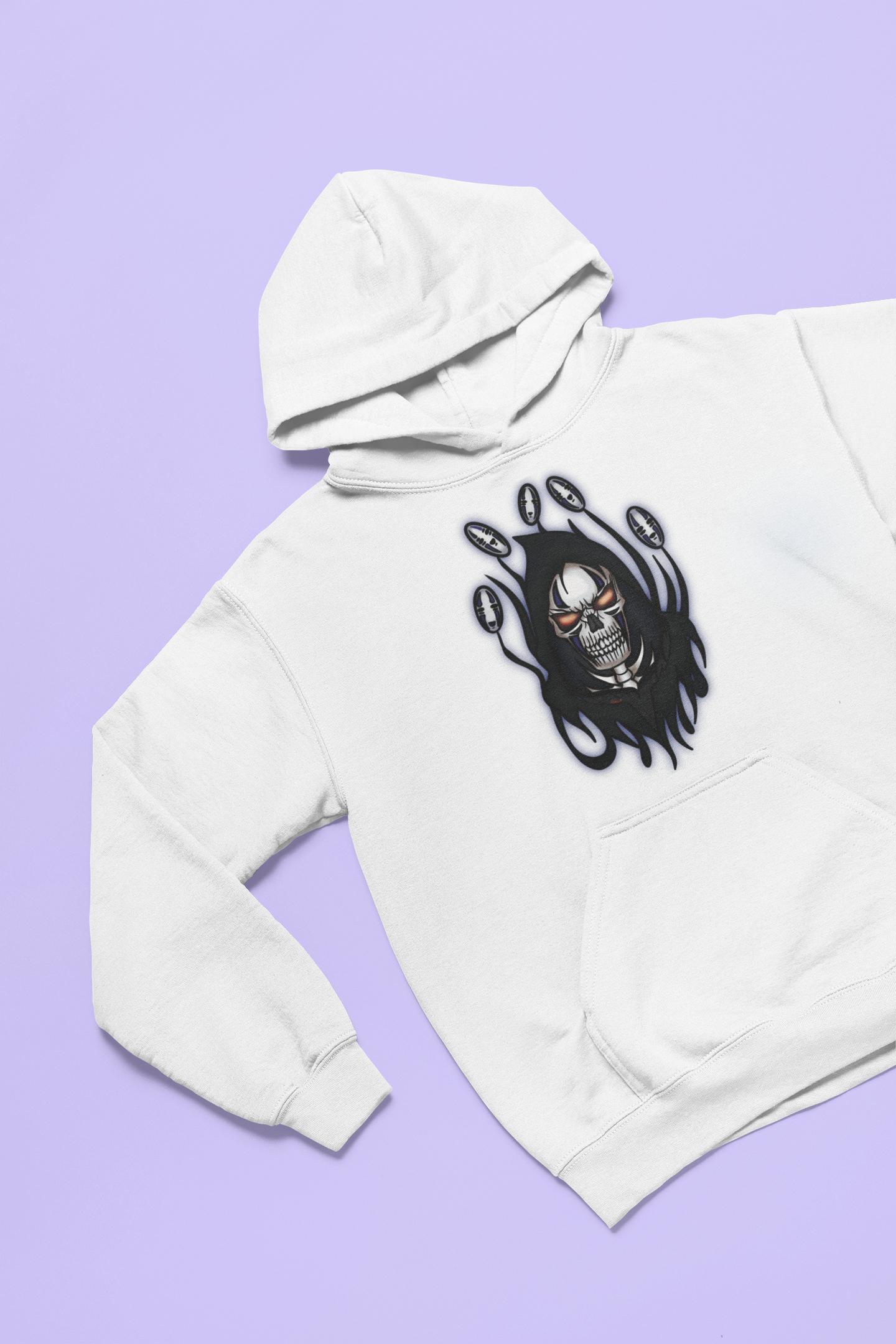 No face hoodie