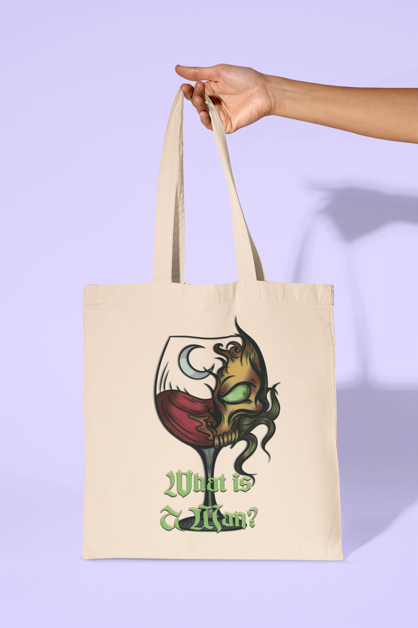 Draculas glass totebag