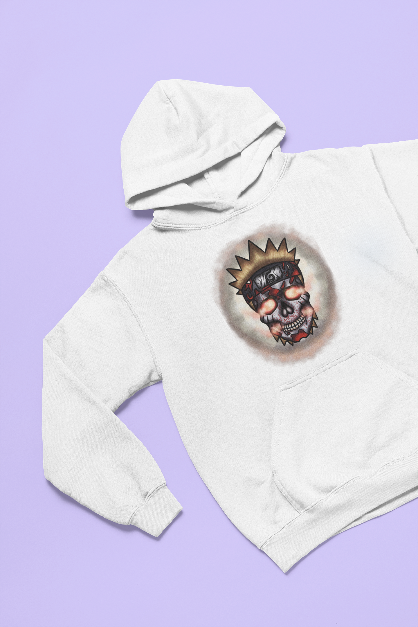 Naruto skull hoodie